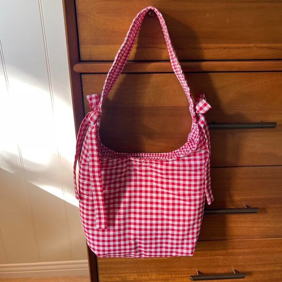 fayestudios Handbags - fayestudios Handmade Gingham Bow Bag 💐 perfect for spring